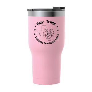 Pink East Texas Elephant Experience Tumbler